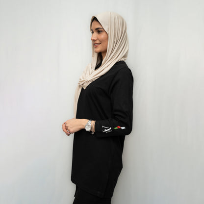 Palestine Map Long Sleeve Shirt (Limited Edition)