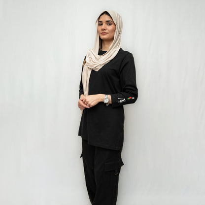 Palestine Map Long Sleeve Shirt (Limited Edition)