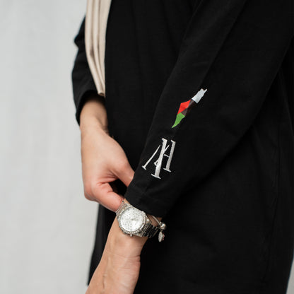 Palestine Map Long Sleeve Shirt (Limited Edition)